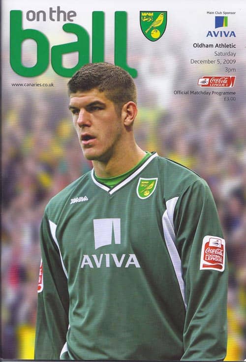 Norwich City FC v Oldham Athletic FC